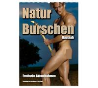 Naturburschen Hautnah (Wandkalender 2026 DIN A2 hoch), CALVENDO Monatskalender: Ästhetische männliche Aktfotografien