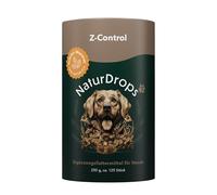 NaturDrops Z-Control - Spuntini per cani con funzione 125 pezzi, con oli essenziali per respingere le zecche, 100% naturali - 250 g