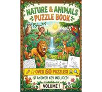 Nature and Animals Puzzle Book