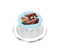 Nature Big Cat Cougar Mom Mountain Lion Panther Puma Lover PopSockets PopGrip per MagSafe