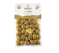 Nature Blessed Olive Verdi di Calcidica con Basilico, Timo e Limone - 3 x 220 g