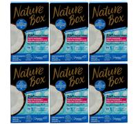 Nature Box Fisso Massaggio + Peeling Detergente Doccia Con Cocco 12 X 90g Viso