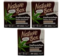 Nature Box Fisso Shampoo Con Kaltgepresstem Hanfsamen-öl 3 X 85g Vegano