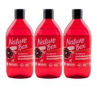 Nature Box Gel Doccia Con Fragranza Rivitalizzante Di Melograno 3 X 385Ml Vegano