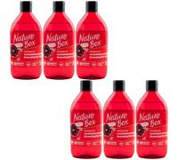 Nature Box Gel Doccia Con Fragranza Rivitalizzante Di Melograno 6 X 385Ml Vegano