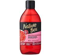 Nature Box Gel doccia rivitalizzante al melograno – Formula vegana – 3 x 250 ml