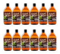 Nature Box Kopfhautpflege Shampoo 12 X 385ml Con Semi di Canapa Adatto Forfora