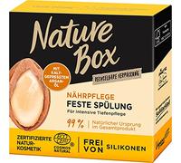 Nature Box Risciacquo nutriente (80 g), condizionatore solido con olio di argan garantisce un'intensa cura profonda, imballaggio riciclabile