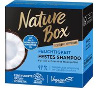 Nature Box Shampoo resistente all'umidità con olio di noce di cocco, cosmetico naturale vegano, confezione da 1 (1 x 85 g)