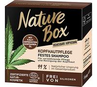 NATURE BOX Shampoo solido per la cura del cuoio capelluto, canapa, 85 g