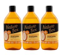 Nature Box Sostieni-Ricci Gel Doccia Con Kaltgepresstem Olio di Argan 3 X 385ml