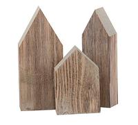 Nature by Kolibri - Set di 3 espositori decorativi in legno