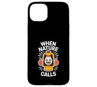Nature Calls - Lanterna da campeggio divertente Custodia per iPhone 15 Plus