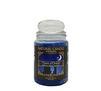 NATURE CANDLE candela profumata 100% cera vegetale - Giara 580g Nuits d'Orient
