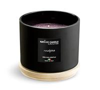 NATURE CANDLE candela profumata 100% cera vegetale - Linea Dolomiti 380g Rosalpina