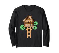 Nature casa sull'albero in Alberi Simple casa sull'albero Maglia a Manica