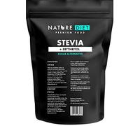 Nature Diet - Dolcificante 1000g | Dolcificante Naturale | Basso contenuto calorico | Sostituzione dello zucchero con eritritolo, glicosidi steviolici