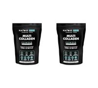 Nature Diet Multi Collagene in Polvere Non Aromatizzato Idrolizzato Collagene peptidico di tipo: I, II, III, V e X, altamente biodisponibile, collageno peptide, 400G (Confezione da 2)