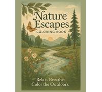 Nature Escapes Coloring Book