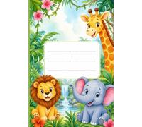 "Nature Friends" Primary Composition Notebook - The Perfect Creative Companion for Kids | Wide ruled pages | 192 lined pages.