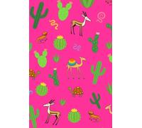 Nature-Inspired Journal Series: Desert Edition. Notes, Inspiring Quotes, Creative Space, & Colouring: An A5 hardback desert-inspired notebook with ... plain, and colouring pages! Colour = Hot Pink