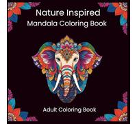 Nature Inspired Mandala Coloring for Adults