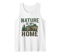 Nature Is My Home - Design vintage Wilderness Canotta