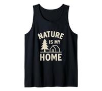 Nature Is My Home - Design Wild Sanctuary Canotta
