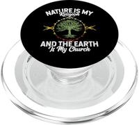 Nature Is My Religion Earth Is My Church Native American Day PopSockets PopGrip per MagSafe