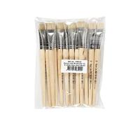 Nature Line Brush, size 12 , W: 12 mm, short handle, 12pcs