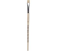 Nature Line Brush, size 8 , W: 10 mm, short handle, 12pcs