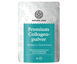 NATURE LOVE® Collagene Premium in polvere Wildberry 500 g Polvere