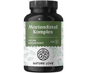 NATURE LOVE® Complesso di cardo mariano 78 g Capsule