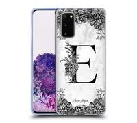 NATURE MAGICK B&W MARBLE MONOGRAM 1 CUSTODIA COVER MORBIDA IN GEL PER SAMSUNG 1