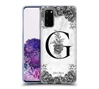 NATURE MAGICK B&W MARBLE MONOGRAM 1 CUSTODIA COVER MORBIDA IN GEL PER SAMSUNG 1