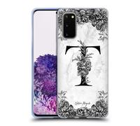 NATURE MAGICK B&W MARBLE MONOGRAM 2 CUSTODIA COVER MORBIDA IN GEL PER SAMSUNG 1