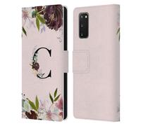 NATURE MAGICK FLORAL BLACK MONOGRAM 1 CUSTODIA COVER A PORTAFOGLIO PER SAMSUNG 1