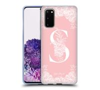 NATURE MAGICK MONOGRAMMA ROSA ORO 2 CUSTODIA COVER MORBIDA IN GEL PER SAMSUNG 1