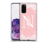NATURE MAGICK MONOGRAMMA ROSA ORO 2 CUSTODIA COVER MORBIDA IN GEL PER SAMSUNG 1