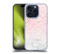 NATURE MAGICK ROSE MARBLE GLITTER CUSTODIA COVER MORBIDA IN GEL PER APPLE iPHONE