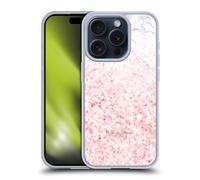 NATURE MAGICK ROSE MARBLE GLITTER CUSTODIA COVER MORBIDA IN GEL PER APPLE iPHONE