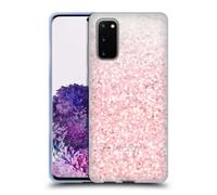 NATURE MAGICK ROSE MARBLE GLITTER CUSTODIA COVER MORBIDA IN GEL PER SAMSUNG 1