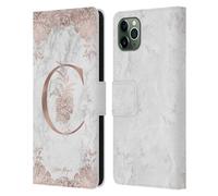 NATURE MAGICK ROSE MARBLE MONOGRAM CUSTODIA COVER A PORTAFOGLIO PER APPLE iPHONE
