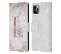 NATURE MAGICK ROSE MARBLE MONOGRAM CUSTODIA COVER A PORTAFOGLIO PER APPLE iPHONE