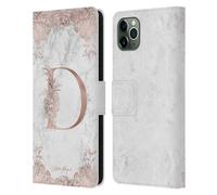 NATURE MAGICK ROSE MARBLE MONOGRAM CUSTODIA COVER A PORTAFOGLIO PER APPLE iPHONE