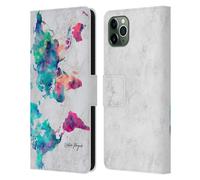NATURE MAGICK WORLD MAP ON MARBLE CUSTODIA COVER A PORTAFOGLIO PER APPLE iPHONE