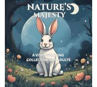 Nature Majesty A Vivid Coloring Collection for Adults