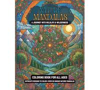Nature Mandalas: Relaxing nature Mandala coloring book stress relief