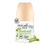 Naturé Moi - Deodorante roll-on - Efficienza 24 ore - Deodorante donna con Aloe Vera Bio e Magnesio - Profumo Criste Marine - 99% di origine naturale - 50 ml - Made in France