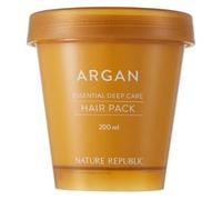Nature Republic Maschera idratante essenziale all'argan per capelli - 200 ml